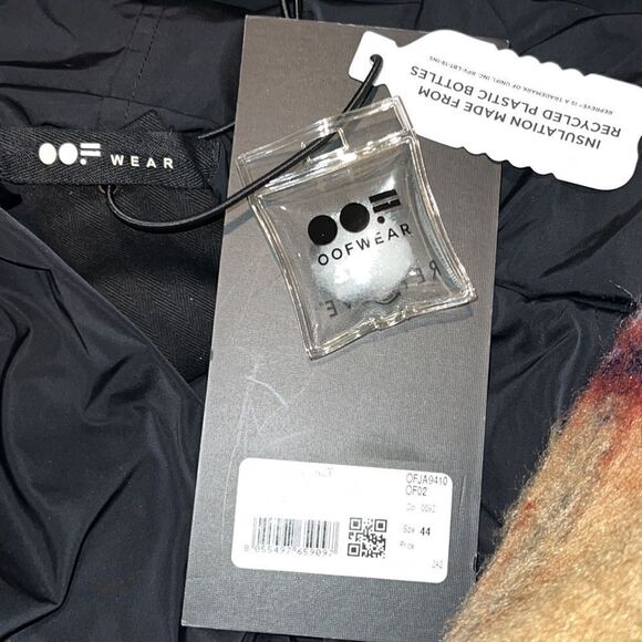 NWT OOF Oofwear REVERSIBLE PADDED JACKET 9410 - BEIGE/BLACK Large / 44 - Picture 12 of 16